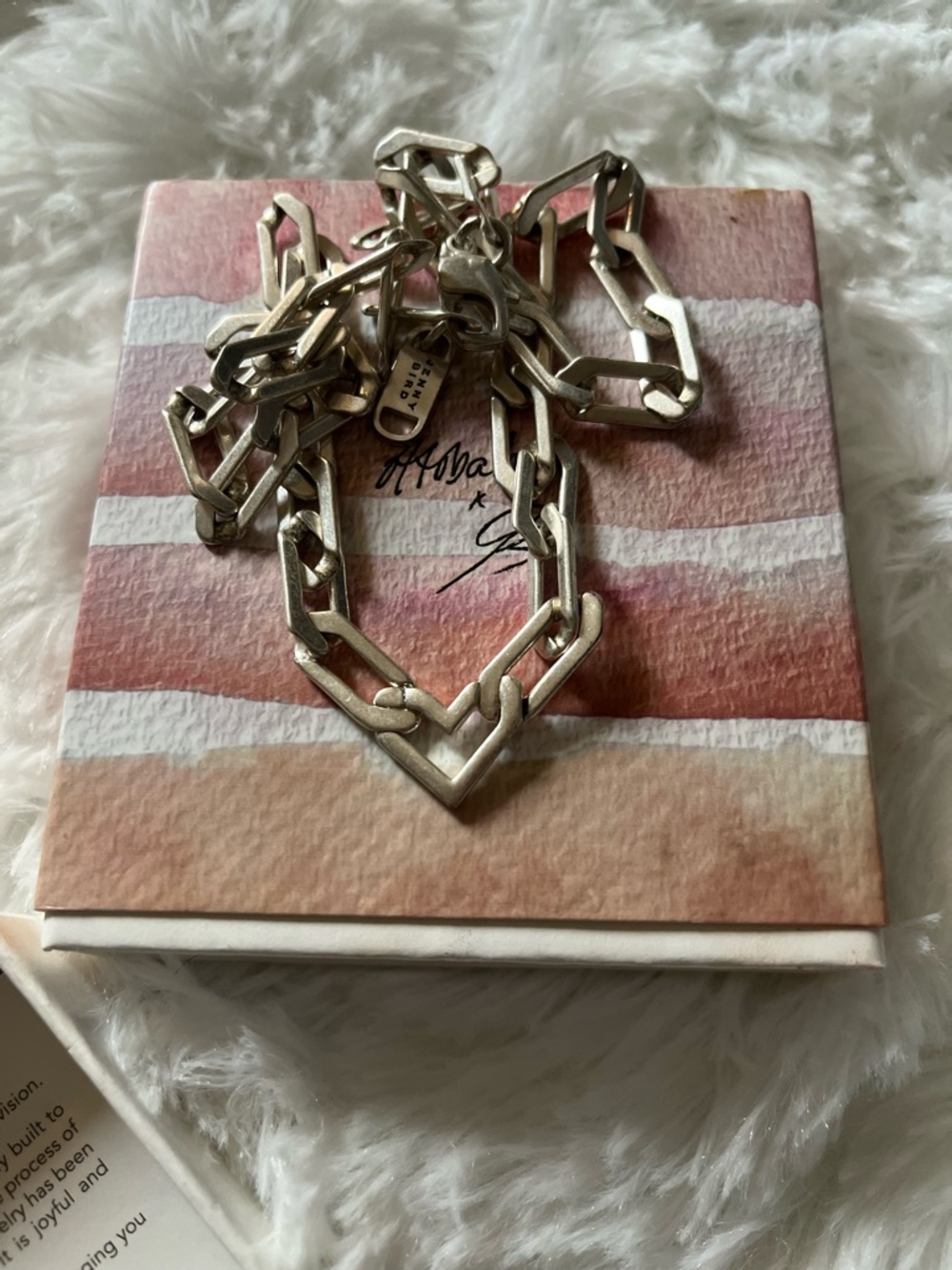 Ottobab x Jenny Bird Silver Chunky Link Chain Necklace